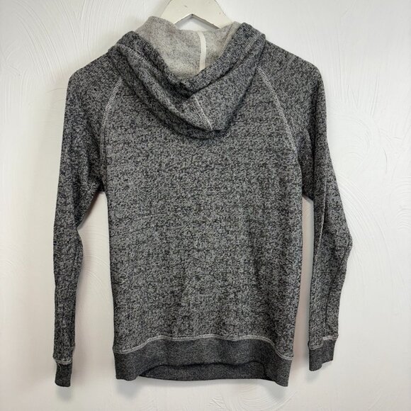 JO&CO Jeans Hoodie Sweatshirt Gray Long Sleeve Pullover Casual Cotton Womens M - Picture 4 of 4
